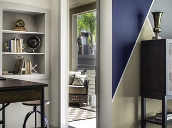 Accent walls at Pulse Millenia Apartments in Chula Vista, CA